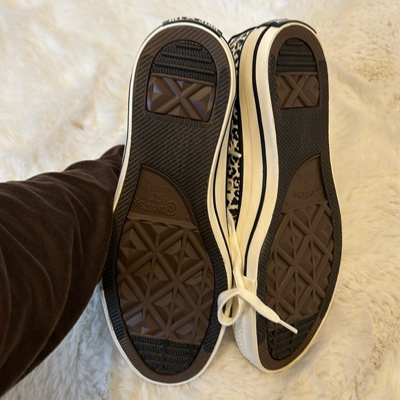 Converse All Star Cheetah Zebra High Top Sneakers - Picture 9 of 12
